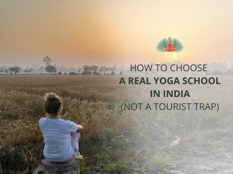 Sun Gazing in rural India on sustainable farm