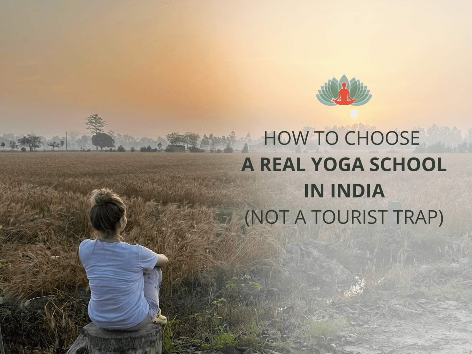 Sun Gazing in rural India on sustainable farm